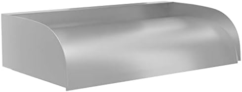 Stainless Steel 236 Inch Waterfall for Garden Ponds or Pools