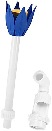 Lotus Shaped Pool Water Fountain Nozzle Replacement PVC Spray