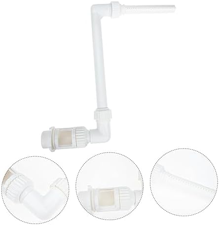 GALPADA Adjustable Plastic Pool Fountain with Rack
