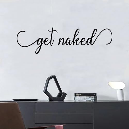 SEATUNE Get Naked Wall Decals 25x7