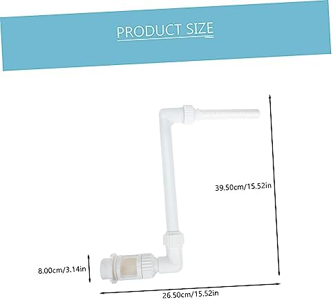 GANAZONO Adjustable Pool Fountain Rack for Above Ground Pools