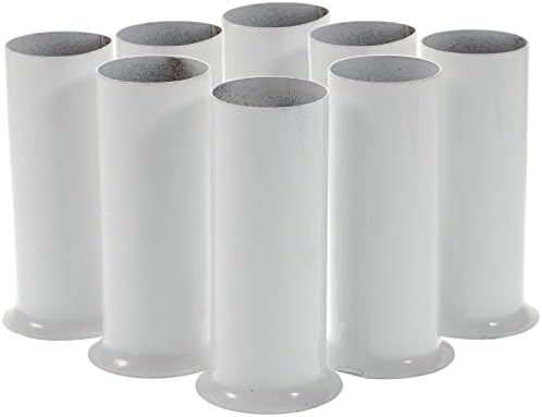 Uonlytech 6pcs Chandelier Cuff Set Metal White
