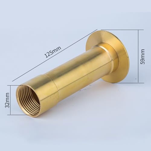 Yardwe Copper Pond Pump Nozzle Mushroom Design Fountain Spray Head