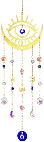 HD Crystal Suncatcher Evil Eye Decor for Windows