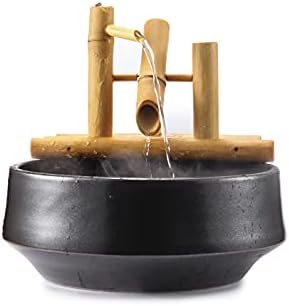 Lifegard Aquatics Bamboo Fountain Kit with Pump and Plant Holder