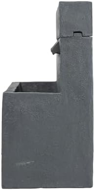 Modern Gray Decorative Freestanding Fountain