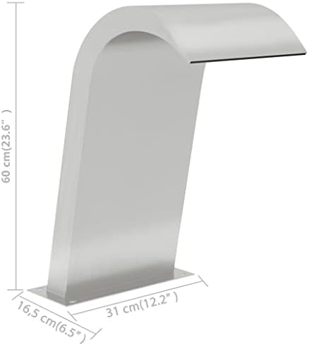 Elegant Stainless Steel Pond Fountain for Relaxation