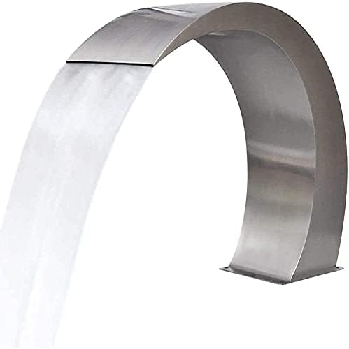 Stainless Steel Garden Waterfall Fountain for In Ground Pools 1