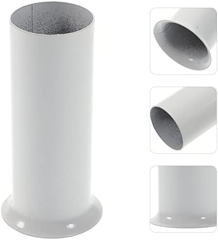 Uonlytech 6pcs Chandelier Cuff Set Metal White