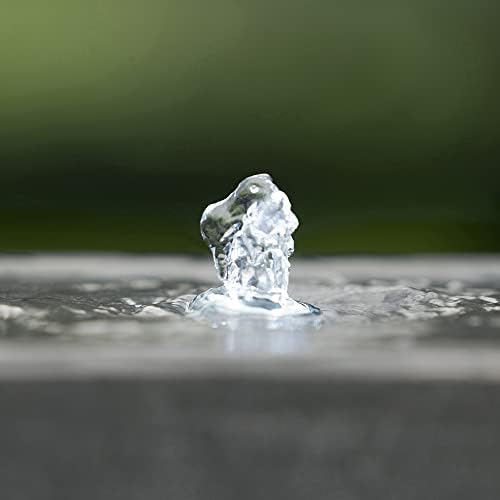 Modern Broken Urn Water Fountain with Light Gray
