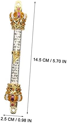 Metal Mezuzah Frame for Home Door Jewish Decoration