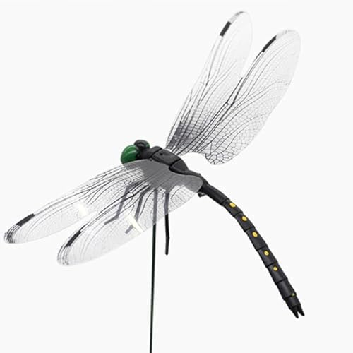 3D Dragonfly Garden Decor Clips with Bug Repellent