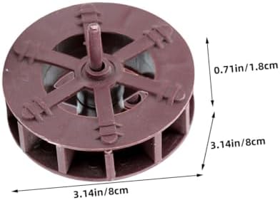 10Pcs Miniature Rotating Fountain Wheels for DIY Tabletop Waterfalls