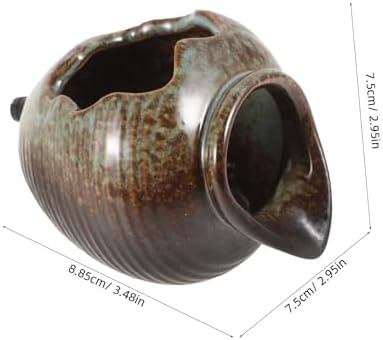 Mipcase Small Ceramic Fountain Outdoor Garden Decor
