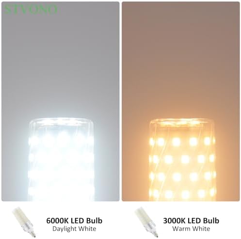 Stvono E12 LED Bulb 16W 100W Equivalent Warm White 3000K 4 Pack