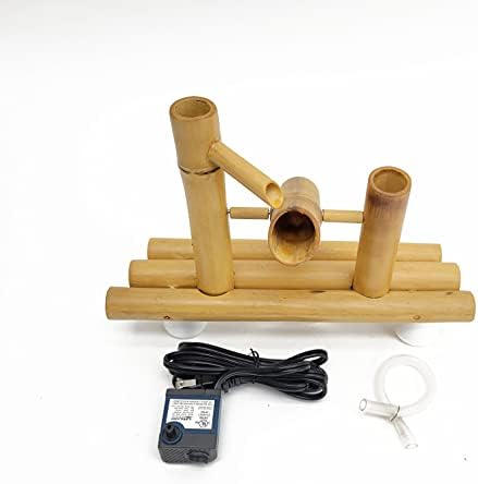 Lifegard Aquatics Bamboo Fountain Kit with Pump and Plant Holder