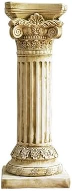 Greek Column Retro Roman Pedestal Display Base for Statues Plants Vases