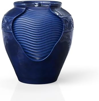 Teamson Home 1696 In Outdoor Water Fountain with LED Lights