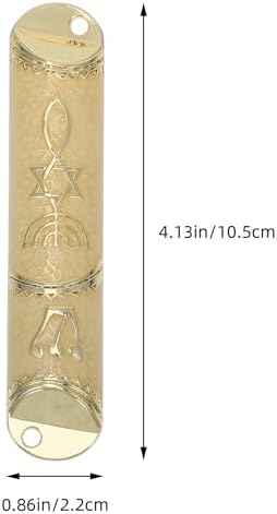 PRETYZOOM Vintage Mezuzah Scroll Door Blessing