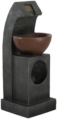 Enhance Outdoor Serenity with Sculptural Water Fountain