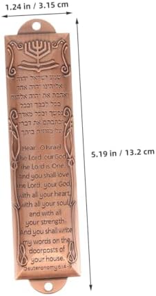 Wakauto 2pcs Jewish Mezuzah Door Decor