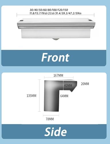 Waterfall Pool Fountain with Stainless Steel Spillway and Pipe Connector