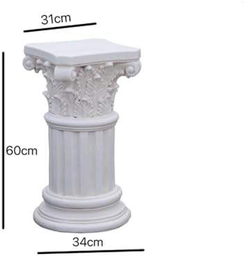Greek Column White Roman Pillar Decor Stand