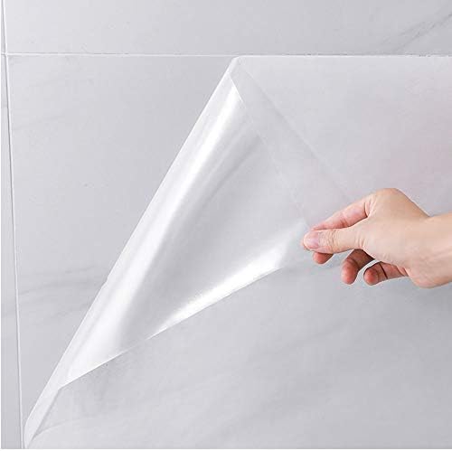 Sufang 4Pcs Clear Wall Sticker for Kitchen and Bathroom