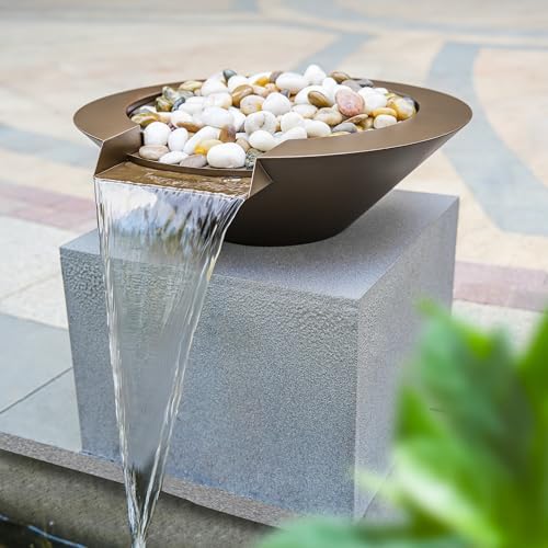 PONDO 20 Round Garden Water Bowl Fountain
