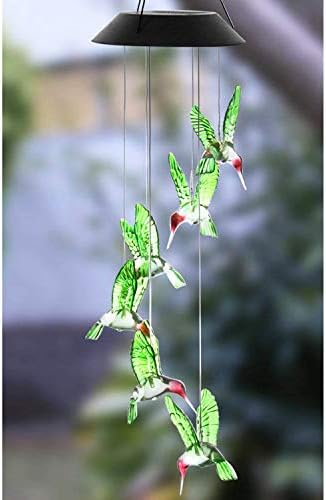 NiniTe Solar Wind Chimes with Color Changing Lights