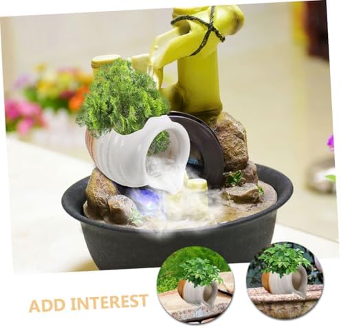Toddmomy Ceramic Water Fountain Jar Decor