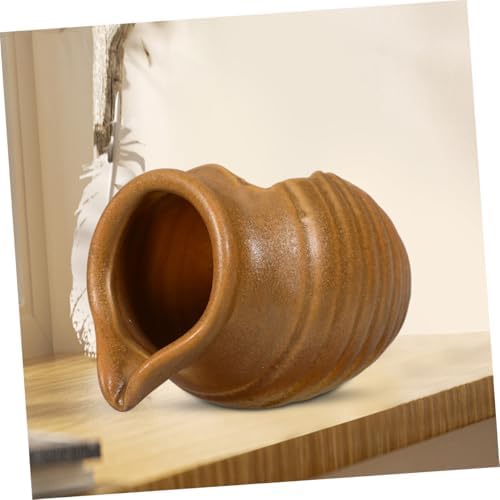 Holibanna Ceramic Water Fountain Jar Indoor Outdoor Decor