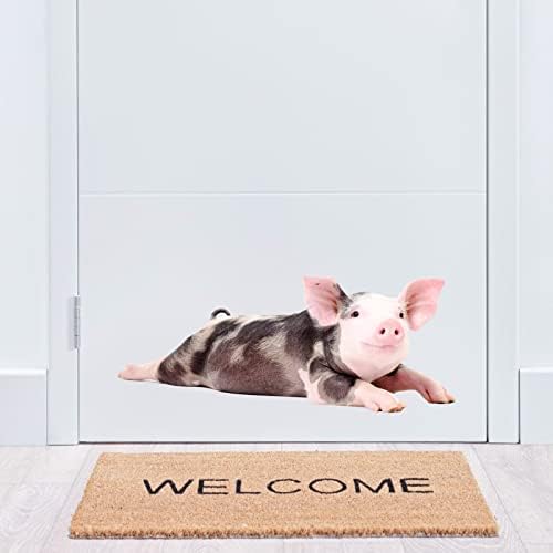 Funny Piggy Wall Decal Peel and Stick