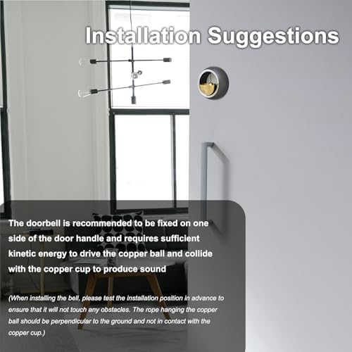 Shopkeepers Bell for Door Opening Dark Gray