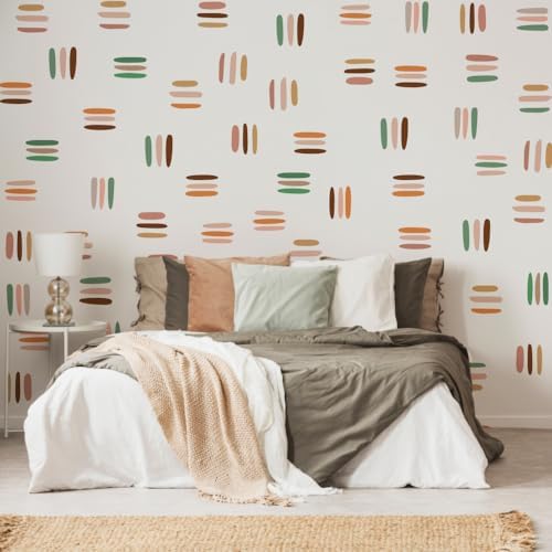 Runtoo Boho Line Wall Decals for Home Decor
