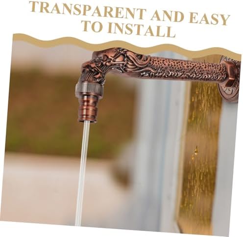 3pcs Clear Flow Tube for Fountain Water Features