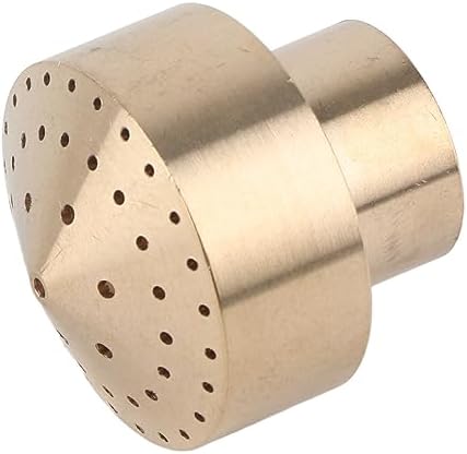 GLOGLOW Brass Column Nozzle for Water Fountains