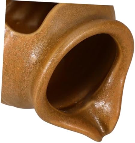GLEAVI Ceramic Waterfall Fountain for Outdoor Decor