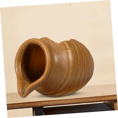 Holibanna Ceramic Water Fountain Jar Indoor Outdoor Decor
