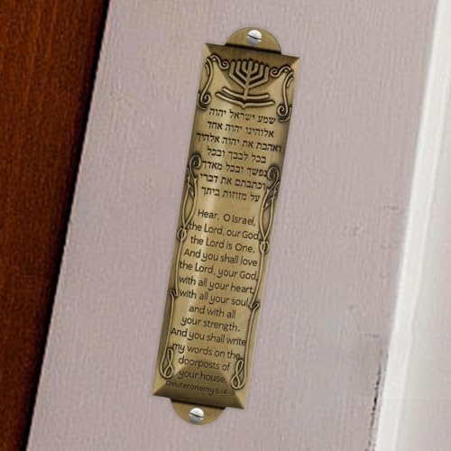 3X Mezuzah Door Ornament Wall Decor Jewish Gift