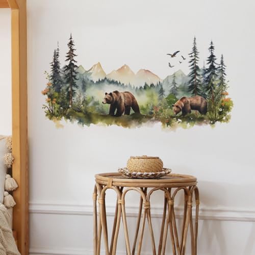 Eutecado Animals Wall Stickers for Bedroom and Nursery