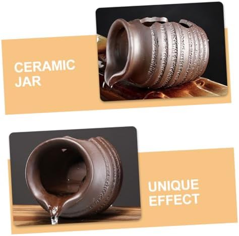 Ceramic Jar Water Fountain Decor for Outdoor Garden and Fish Tank