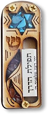 Star of David Car Mezuzah with Scroll