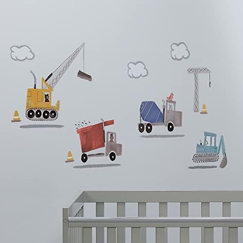 Bedtime Originals Construction Zone Trucks Wall Decals