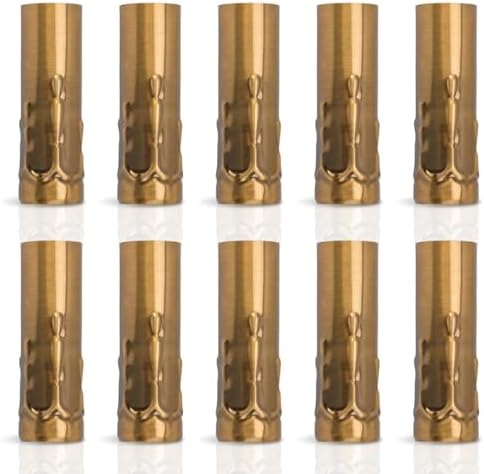 Chandelier Candle Covers 10PCS E14 3 Inch Socket Covers with Drip Design