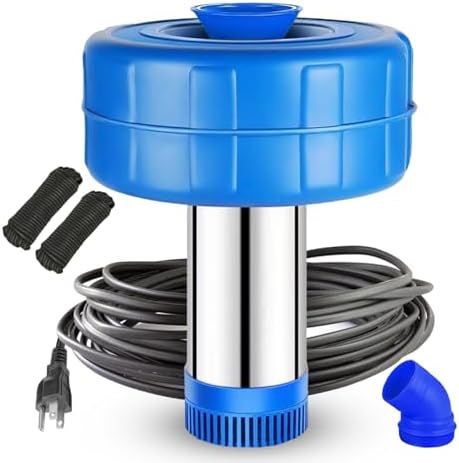 UNINETIC 2HP Pond Fountain Aerator with 100ft Cord