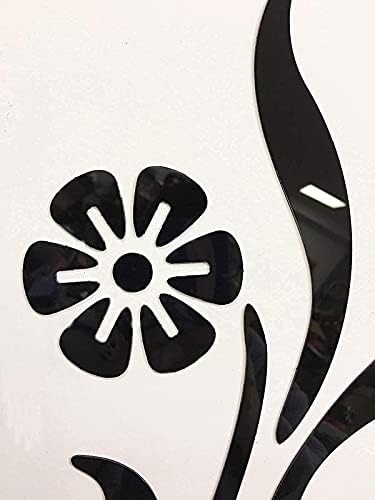 3D Flower Acrylic Wall Sticker for Home Decor