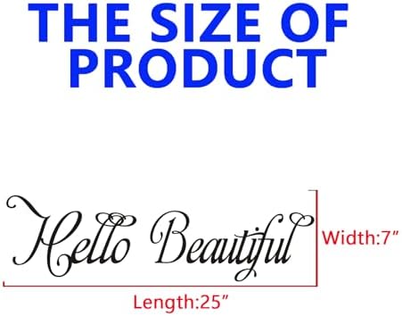 Inspirational Quotes Wall Stickers for Bedroom Beauty