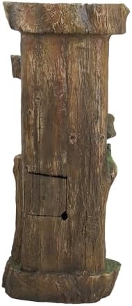 Strawberry Fairy Rustic Decorative Tree Trunk Water Fountain 5 Tier