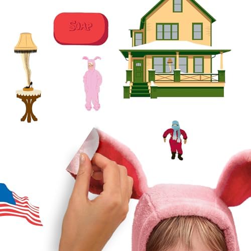 RoomMates A Christmas Story Ralphie Bunny Suit Wall Decal